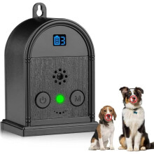 Dispositivo antiladridos para perros, control ultrasónico de ladridos con alcance de 15 metros para perros pequeños y grandes.