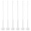 6Pcs Plastic Clip-on Car Flagpole Mount White Window Flag Display 1