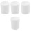 4Pièces Récipients Becher Plastique Usage Portable 1