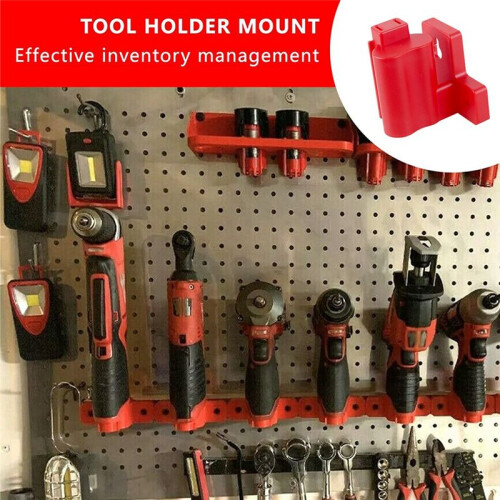 4 Pc Tools Power Battery Mounts Storage for  M12 12V Holder Drill Tools Holder Wall Mount Storage Bracket Base 1