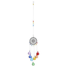 Crystals Rainbow Maker Suncatcher Window Hanging Ornament Garden Decoration Sun Catcher Pendant Chakra Beads