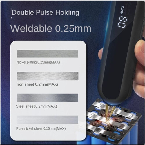 Spot  Adjustable Powerful Handheld,Small Household Lithium Battery Nickel Sheet Spot Welding Machine 2