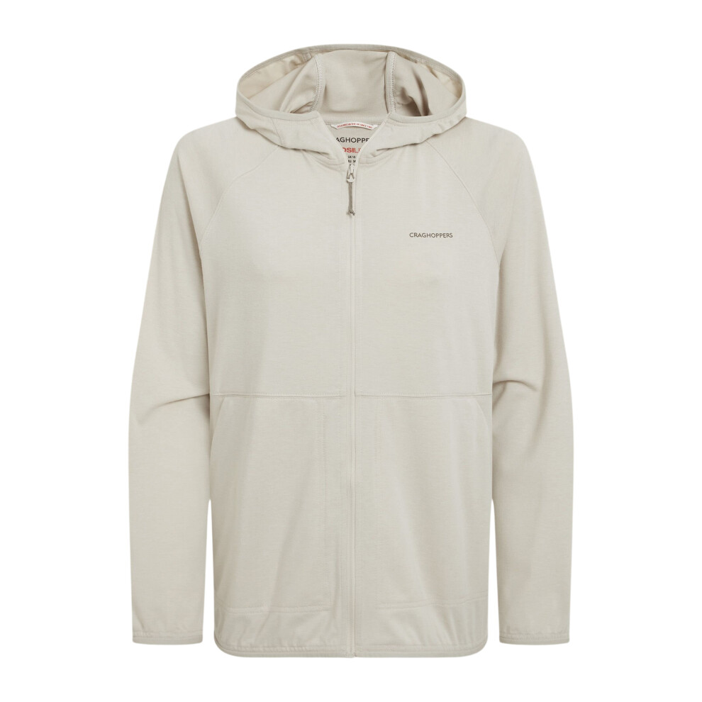 Craghoppers (14 Uk, Oyster Marl) Womens/Ladies Aya Nosilife Hooded Jacket