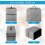 Ice Maker Cover Ice Square Maker Dust Shield Protector Dust Protection Portable Ice Makers Cover with Storage Pocket 4