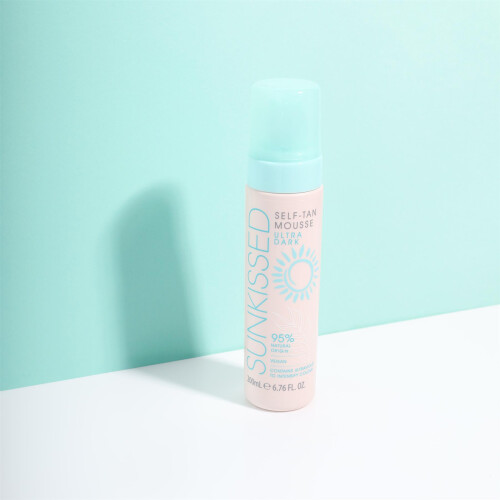 Sunkissed Self Tanning Mousse Ultra Dark 200ml 1