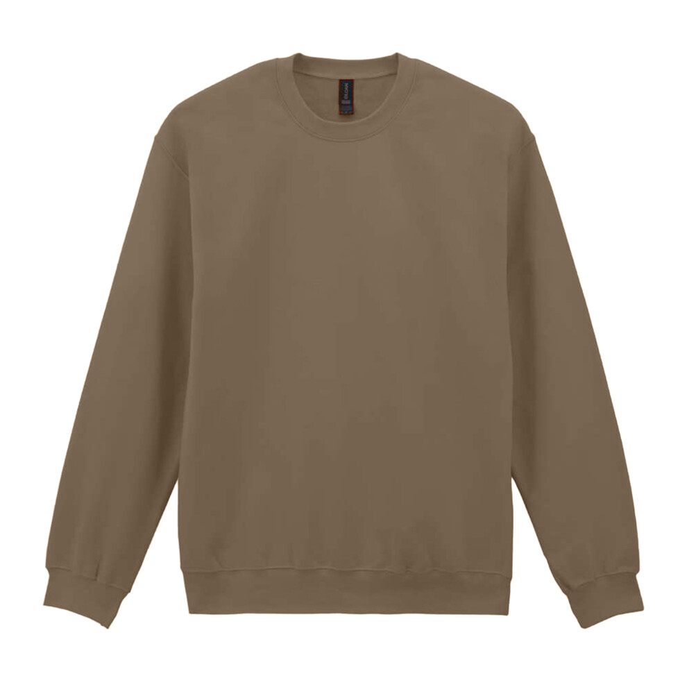 Gildan (3Xl, Savana) Unisex Adult Softstyle Midweight Sweatshirt Brown