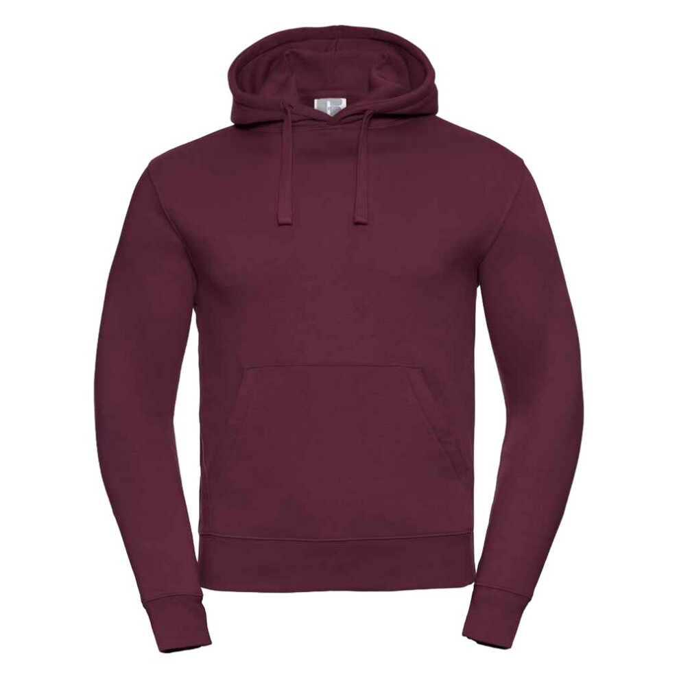Russell (Xs, Burgundy) Mens Authentic Hoodie Red,Multicoloured