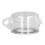 BS 02 Push Button  Protector Emergency Stop  Transparent Dustproof Cover PC 30mm  Cover Protector 6