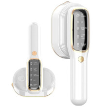 Kannettava vaatehöyrystin 1200 W digitaalisella näytöllä, 15 sekunnin pikalämmitys, 100 ml:n vesisäiliö kaikille kankaille