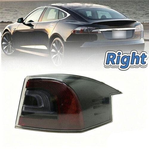 For  Model S 16-20 US Version Outer Tail Light LED Lamp Rear Brake Reversing Light Assembly Right 6005921-00-B 1