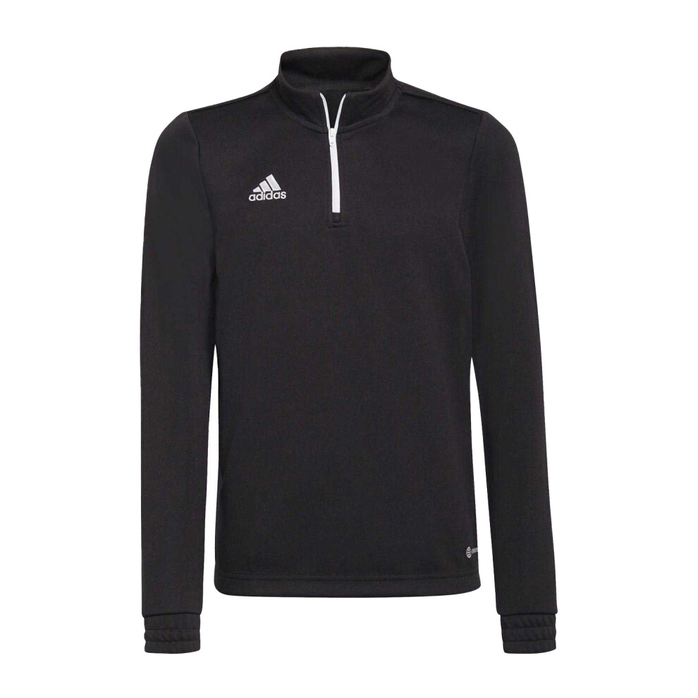 Adidas (9-10 Years, ) Childrens/Kids Entrada 22 Recycled Polyester Training Top Black