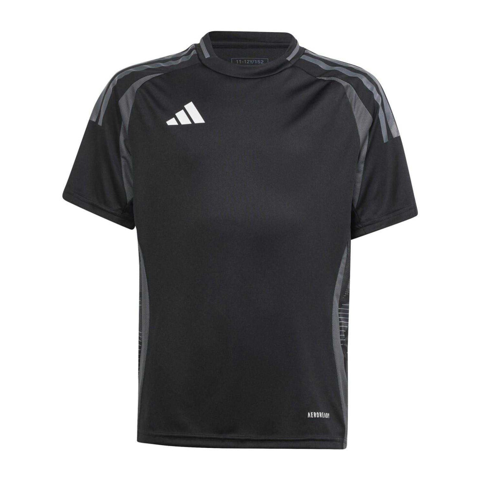 Adidas (9-10 Years, ) Childrens/Kids Tiro 24 T-Shirt Black