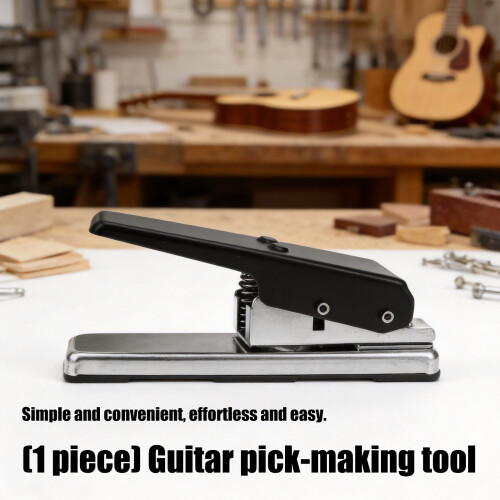 Outil de coupe précis de médiator de guitare doté d'une base 1
