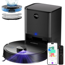 MONSGA MS1 MAX Robot Vacuum Cleaner & Mop 7000Pa LiDAR Self Empty Station