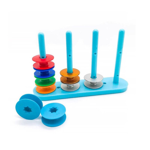 4pcs Magnetic Sewing Machine Bobbin Holder Spool Storage Rack with Strong Magnetic Base for Organized Accessibility 2