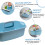 Multi-Functional Thickened Pp Storage Box for Bathroom Kitchen Organizer for Cosmetics and Sundries 3