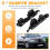 2Pcs Front Bumper Left Right Side Spacer Bracket Mount Support Holder for  C4 2005-2010 4
