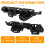 2Pcs Front Bumper Left Right Side Spacer Bracket Mount Support Holder for  C4 2005-2010 6