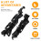 2Pcs Front Bumper Left Right Side Spacer Bracket Mount Support Holder for  C4 2005-2010 7