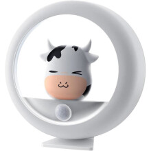 Rechargeable Motion Sensor Night Light for Kids, Adjustable Brightness, 3 Mounting Options