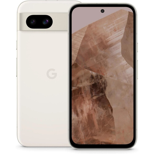 Google New Google Pixel 8A Porcelain 256GB Smart Phone 1