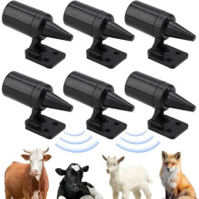 Confezione da 6 fischietti repellenti per animali a ultrasuoni per auto, efficaci dissuasori stradali per cervi e cinghiali