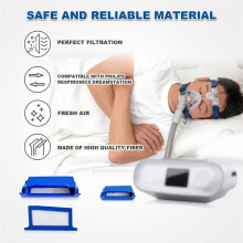 CPAP-Filter för  Respironics DreamStation, Ersättningsbomullsfilter för Sömnapnémaskin, Inloppsfilter 12 St.