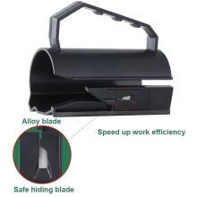 2pcs DIY Crafts  Paper Cutter - Portable Manual Cutting Machine with Handle for Gift Wrapping Packaging
