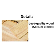 Wooden Jewelry Display Stand Set Pendant Necklace Display Holder White