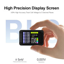 ISDT BL8 LiPo Battery Tester (2S-8S) - Active Balancer & XH2.54 Cell Voltage Tester for RC Batteries, App Remote Control