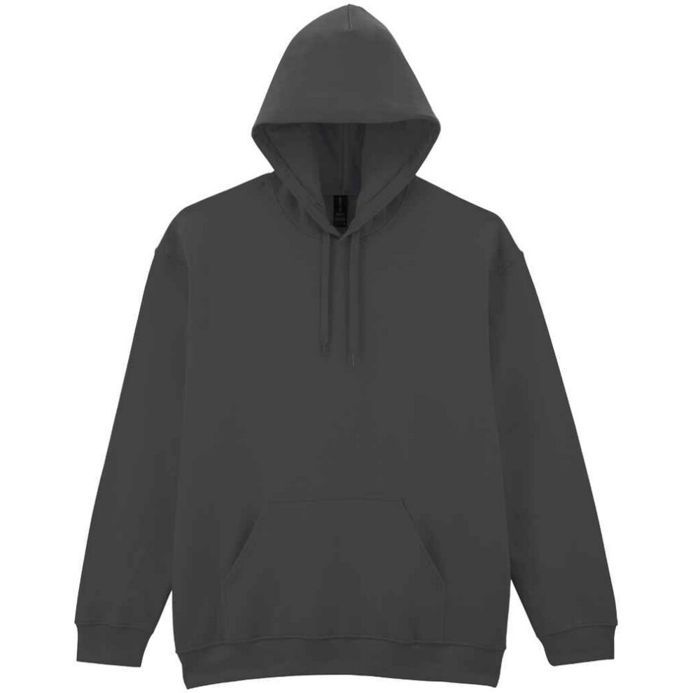 Gildan (4Xl, Smoke) Mens Midweight Soft Touch Hoodie Multicoloured