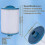 Replacement Spa Filter for Jacuzzi, 2-Pack Cartridges Compatible with PWW50 6CH-940 3