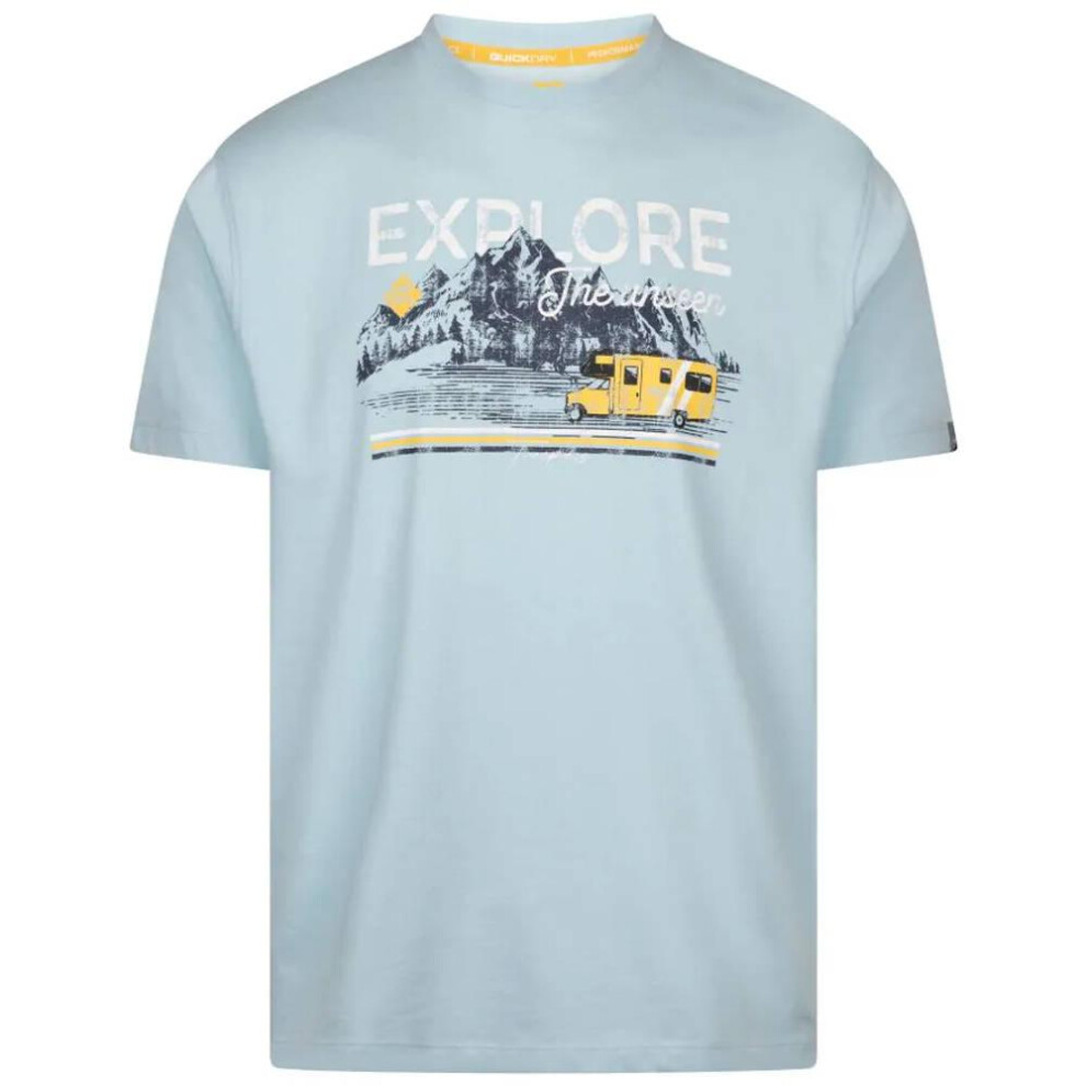 Trespass (Xs, Seafoam Marl) Mens Thelon Printed Casual T-Shirt