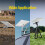 For Starlink  Tripod Adapter 2-in-1 Kickstand Adjustable Pole Adapter Mount for Starlink Multiple Use Pipe Adapter 7