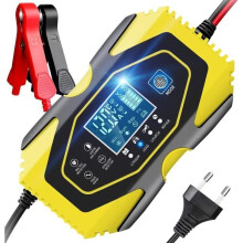 Nabíjačka batérií pre auto a motocykel 6A 12V 24V LCD dotyková obrazovka s viacerými ochrannými funkciami a opravou