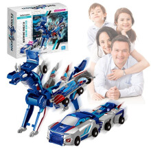 Transformovateľné robotické auto, deformačné vozidlo v tvare Pegasa, kombinovaný robot v štýle kolízie