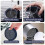 Compact Tabletop Kitchen Extractor with Multi-Layer Filtration, 3-Speed Fan Control, and Easy Clean Features A EU Plug 7