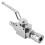 Interruptor de Kit de VáLvula de Esfera 4500PSI com Conector de Encaixe RáPido de 3/8 Polegadas para Bomba de Mangueira de Lavadora de PressãO 1