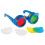 Student Kid Trichromatic Glasses Toy - Optical Physics Science Experiment Kit for Educational Teaching 2