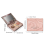 (1 SET) 7 Shades Multi-functional Makeup Palette, Marble Powder Compact, Eyeshadow Blush Bronzer Highlight Face Makeup 7