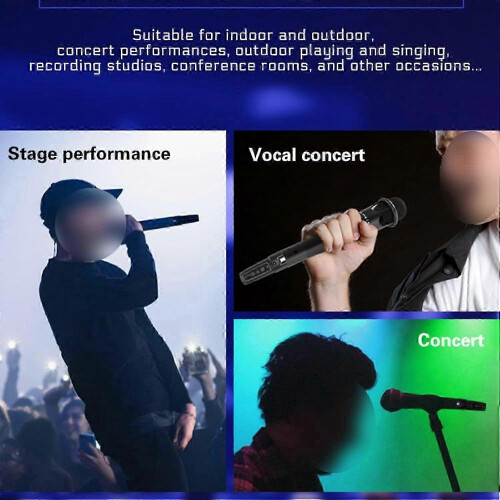 Sistema di microfoni da studio per Shure BETA58 e Sennheiser E945 Pro con tecnologia wireless XLR. 1