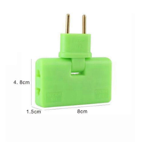 Multi Plug Multifunction Wireless Rotate Plug 180 Degree Rotating Socket Adapter EU Converter 2