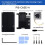 For Raspberry Pi 5 Case Shell with Cooling Fan Metal Armor Shell Enclosure for Pi 5 4