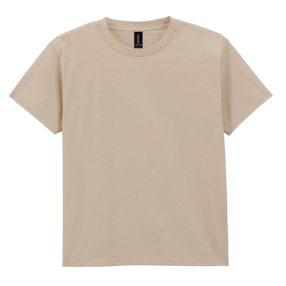 Gildan (2-4 Years, Sand) Childrens/Kids Cotton Lightweight T-Shirt Multicoloured