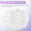 5Pcs Plastic Nail Art Paint Color Mixing Palette Plate Disk Essential Tool 2