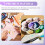 5Pcs Plastic Nail Art Paint Color Mixing Palette Plate Disk Essential Tool 4
