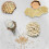 Coasters Set for Drinks with Holder, 4Pcs Honeycomb Shaped Drink Coasters, Mug Coaster for Cold/Hot Drinks 4