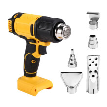 Cordless Heat Gun 540Temperature Adjustment LED Display 4Gear Wind Speed Electric Hot Air Gun for 18V20V Battery