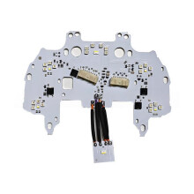 2 Stück LED-Tagfahrlicht-Quellenplatine (Innen + Außen) für F02 2013-2015, Vordere Blinker-LED-Chip-Leiterplatte