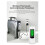 Plug Thermostat Temperature Controller+RF433Mhz Remote with LCD Display Heating/ Cooling Mode Switchable EU PLUG 8